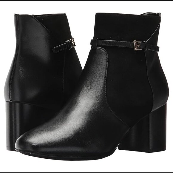 Cole Haan Shoes - Cole Haan Paulina Grand Bootie, Size 8 Boots, Black Leather Suede